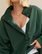 Aerie Oh Snap Sweatshirt Green
