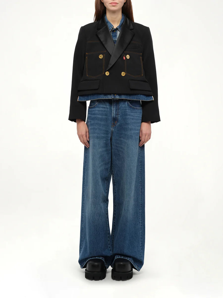 Levi’s X Sacai Denim X Metelasse Twill Jacket
