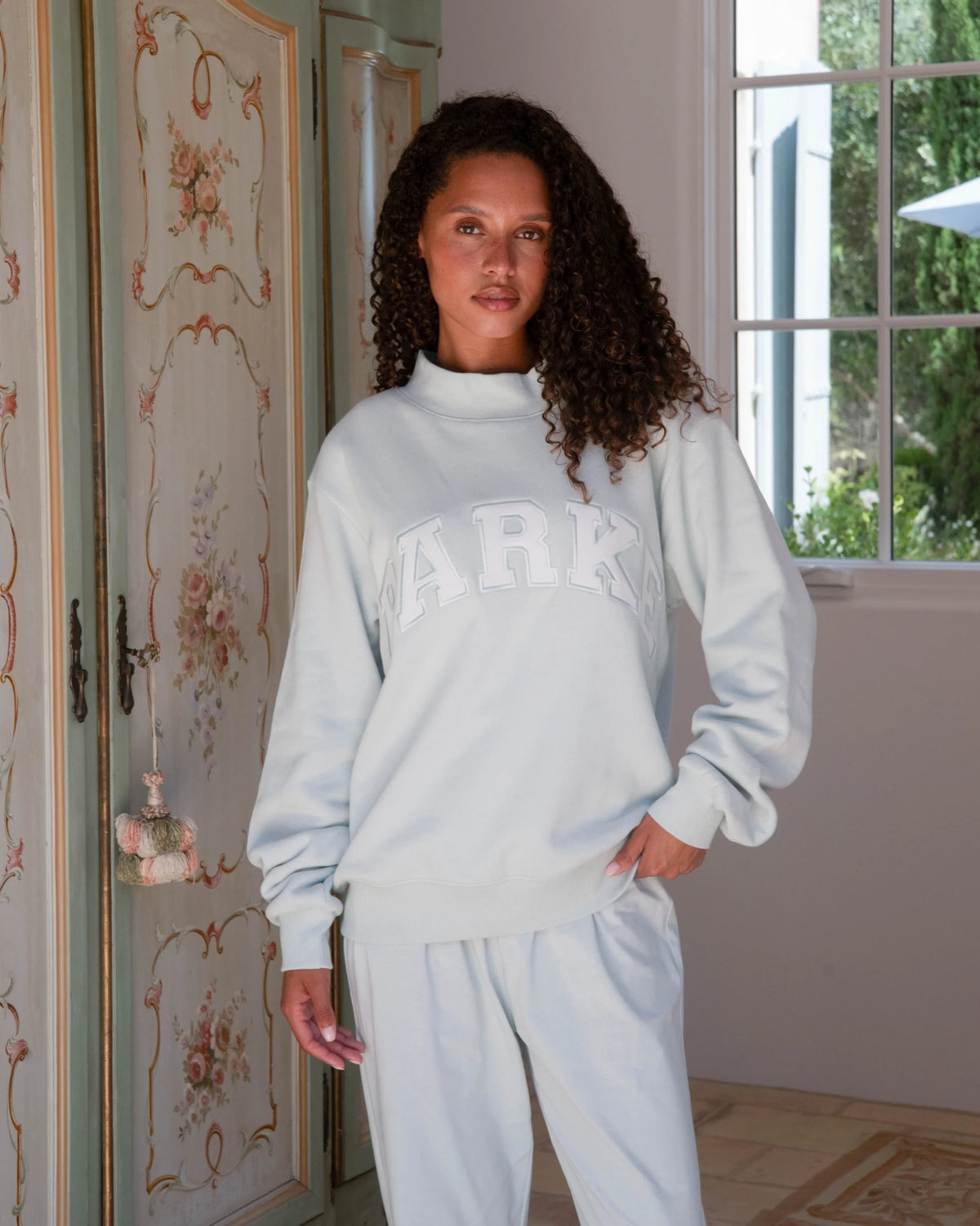 Parke Mockneck Sweatshirt - Embroidery