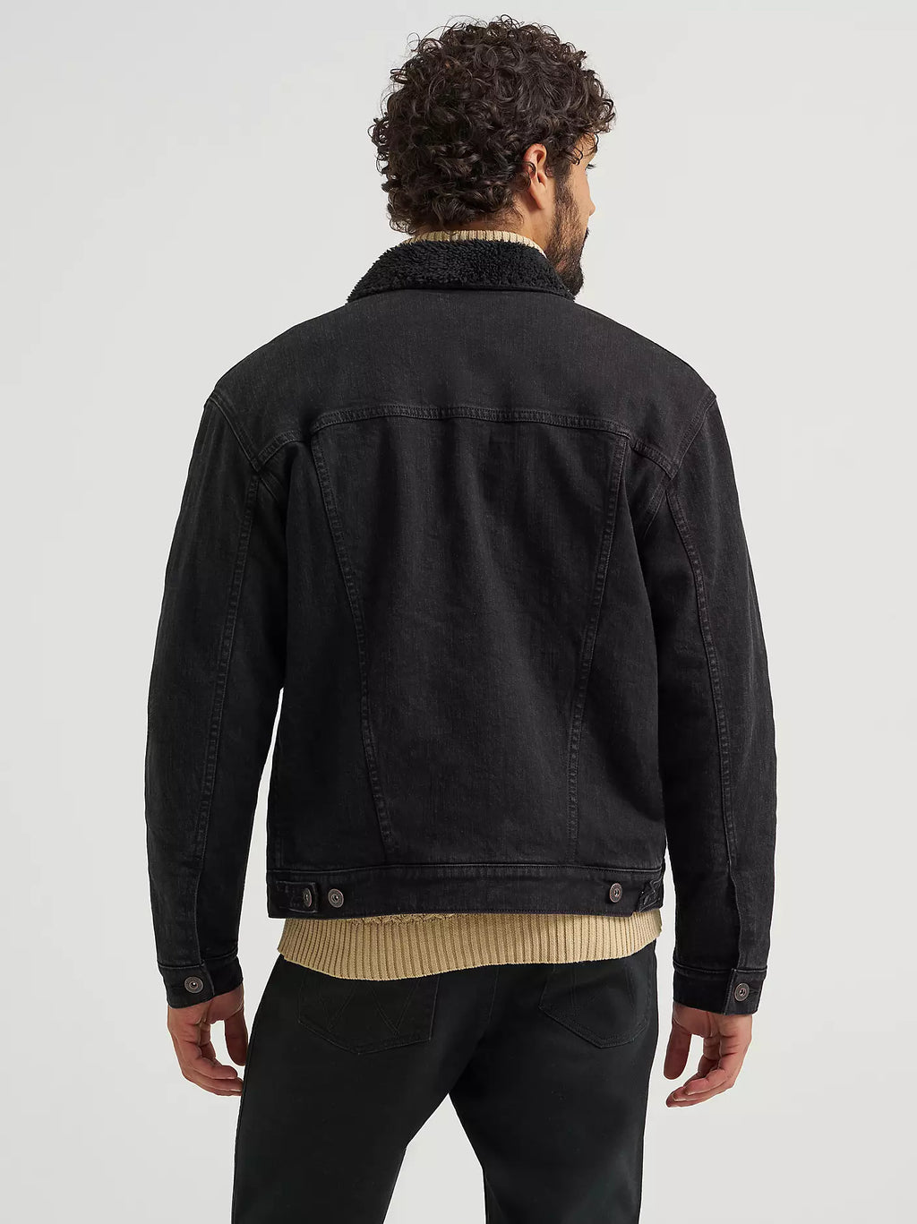 Wrangler Sherpa Lined Denim Jacket