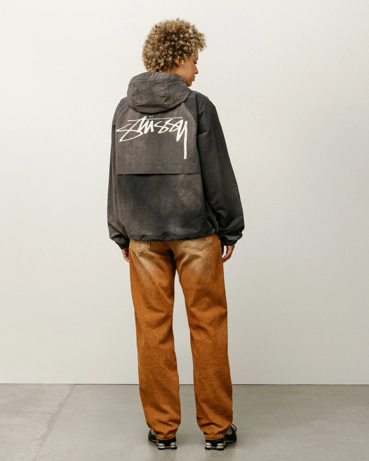 Stussy Beach Shell Jacket Black