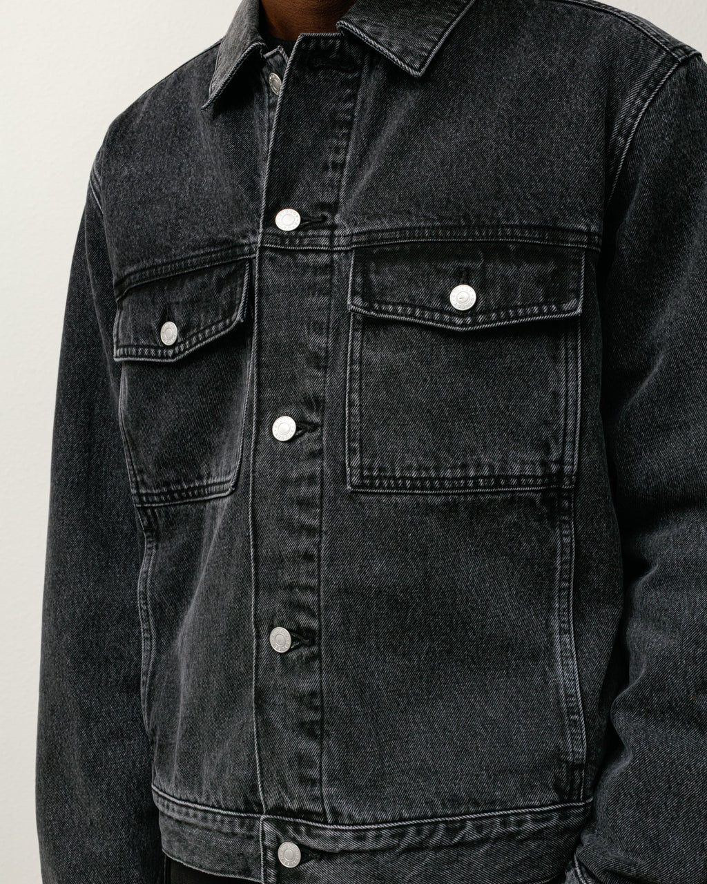 Stussy Denim Jacket Black