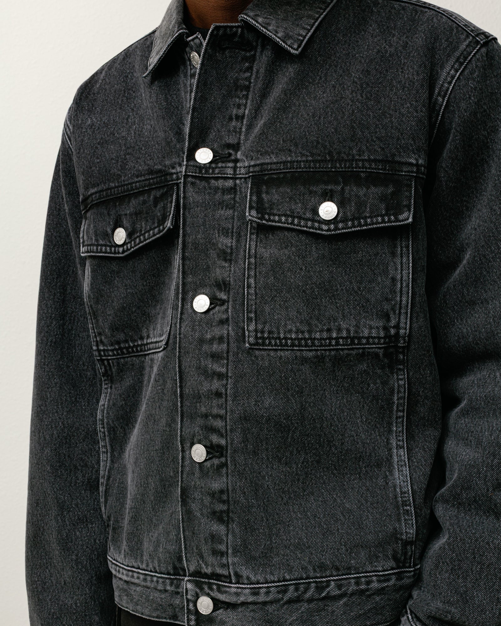 Stussy Denim Jacket Black