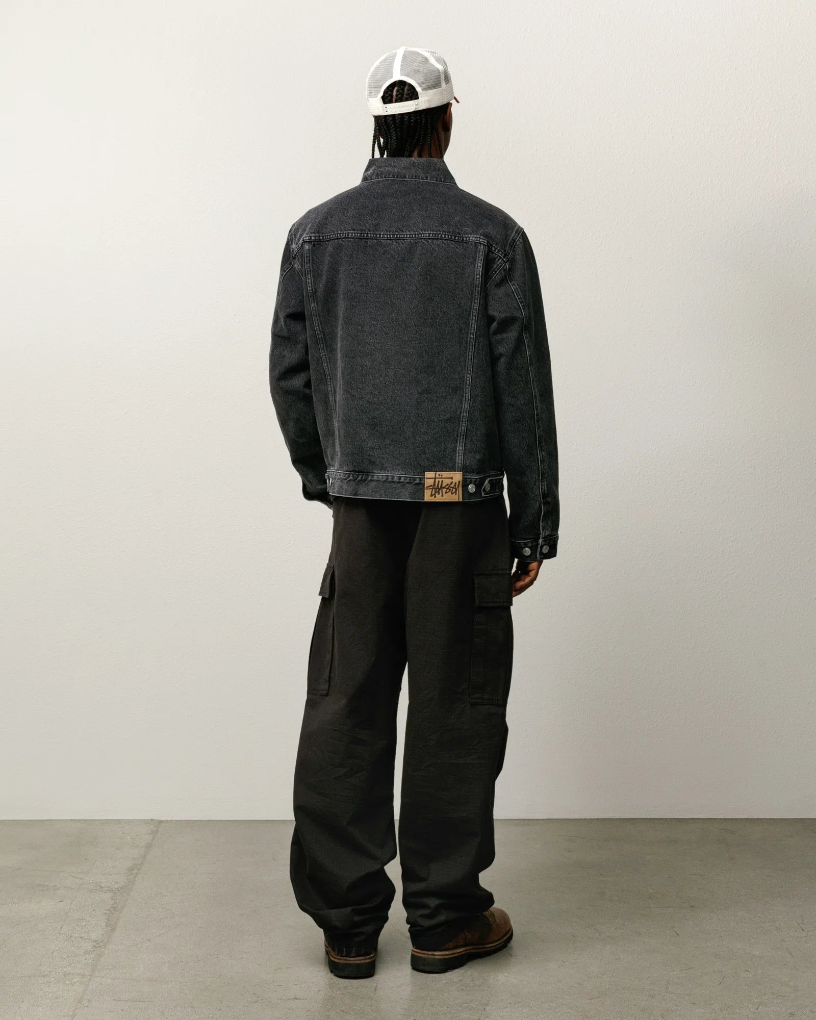 Stussy Denim Jacket Black