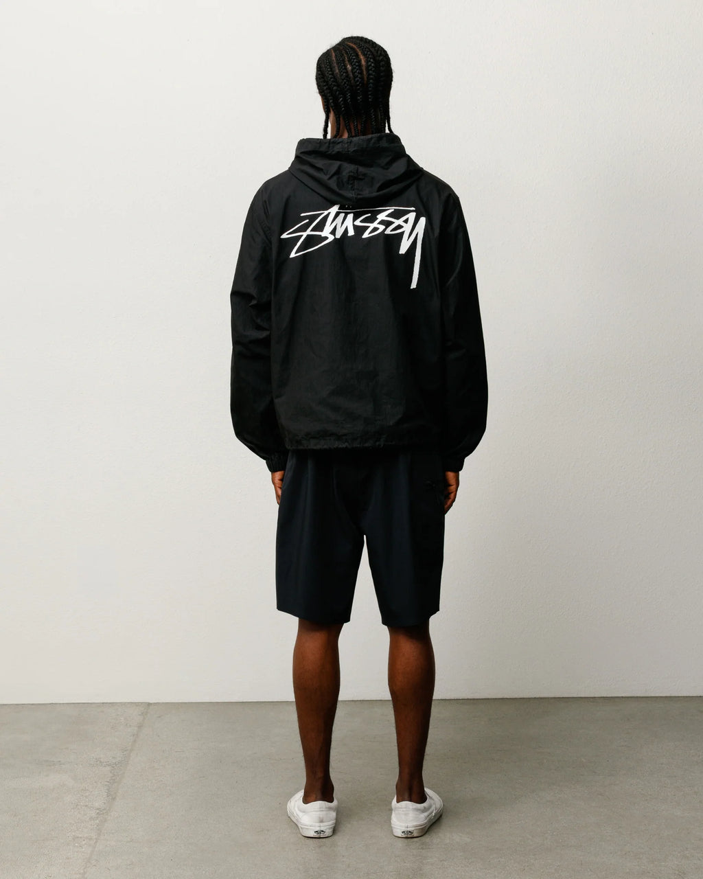 Stussy Beach Shell Jacket Black