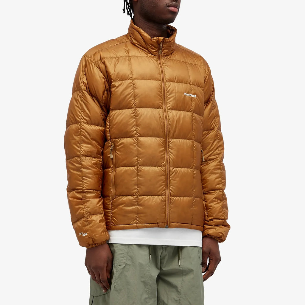 Montbell Puffer Jacket Brown