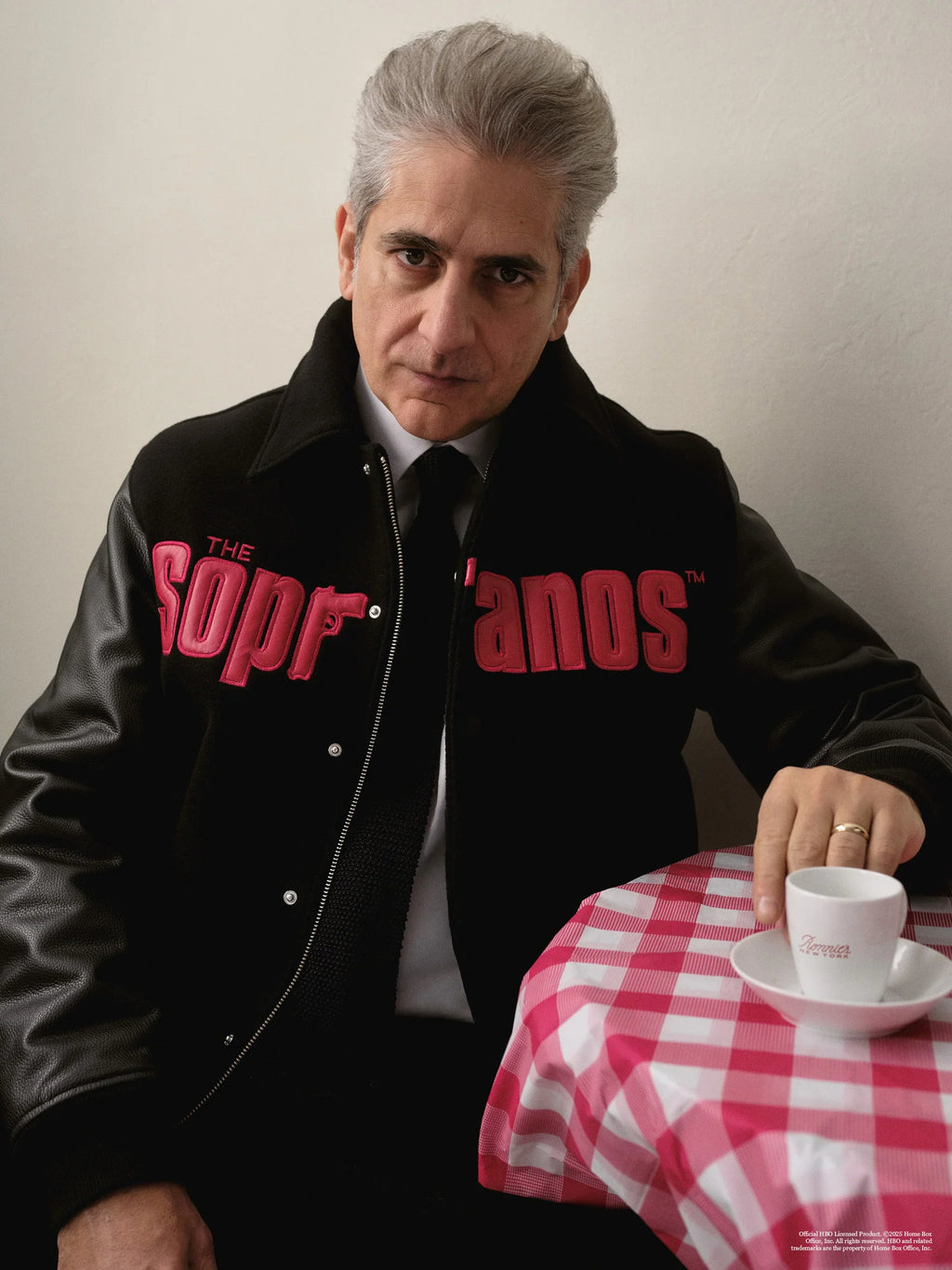 Kith For The Sopranos Varsity Jacket Black