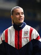 Selina Cerci Arsenal Adidas Eqt Track Jacket