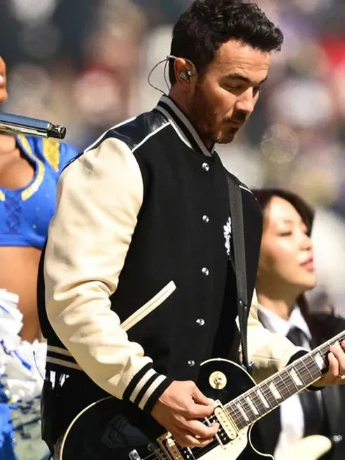 Halftime Show Jonas Brothers Varsity Jacket