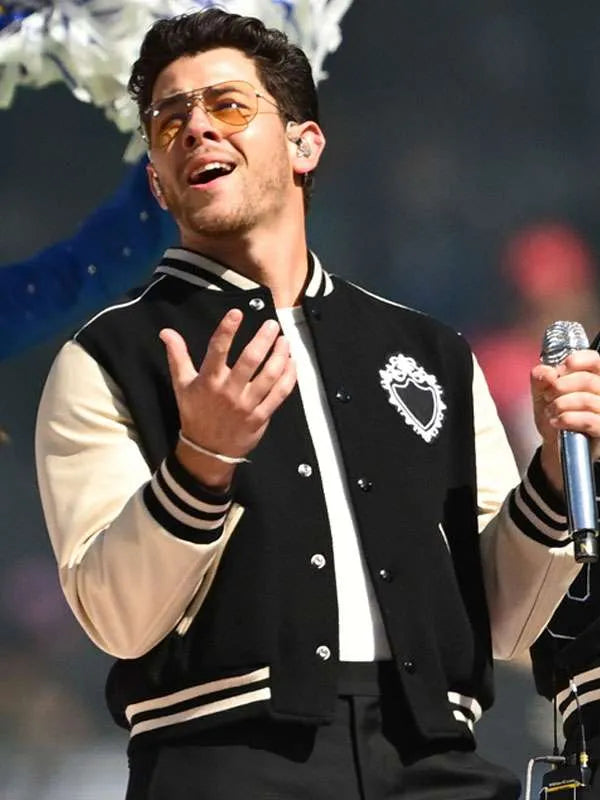 Halftime Show Jonas Brothers Varsity Jacket