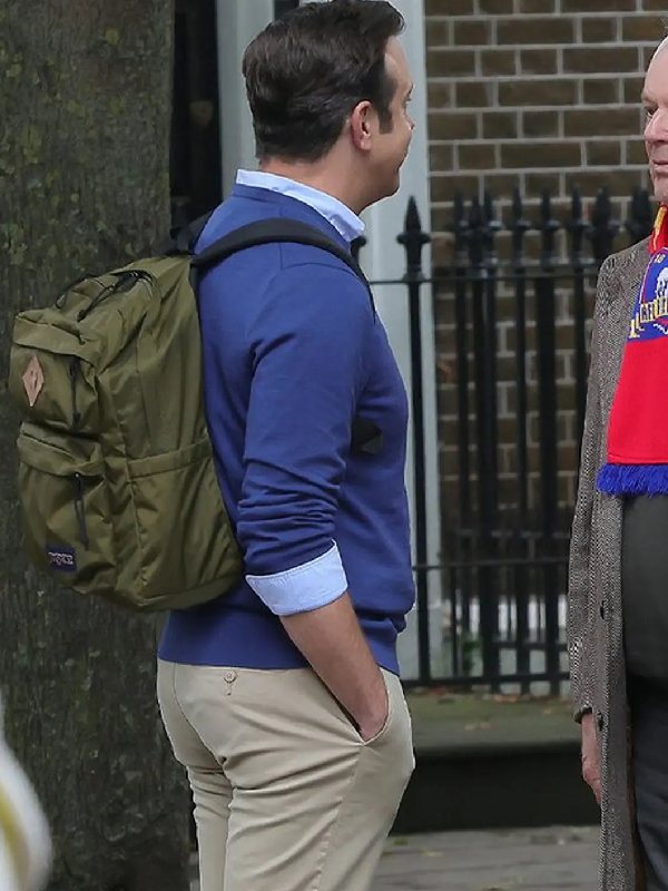 Ted Lasso S04 Jason Sudeikis Blue Sweatshirt