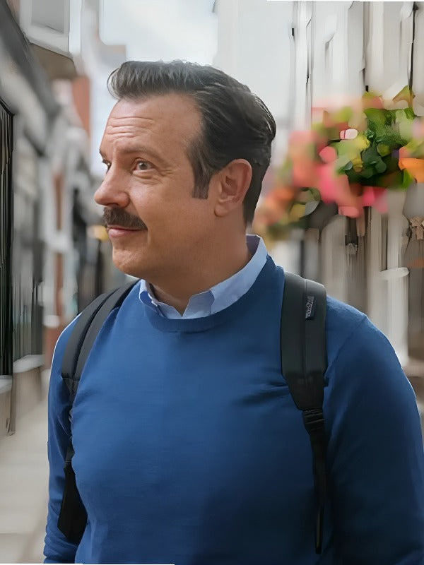 Ted Lasso S04 Jason Sudeikis Blue Sweatshirt