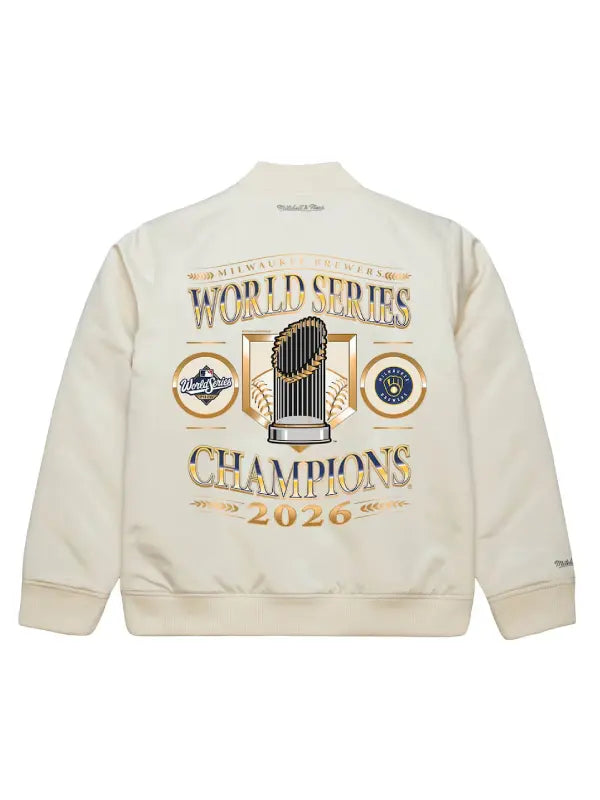Milwaukee Brewers World Series Champions Bomber Jacket