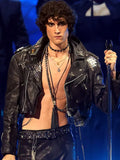2026 VMAs Sombr Black Leather Jacket