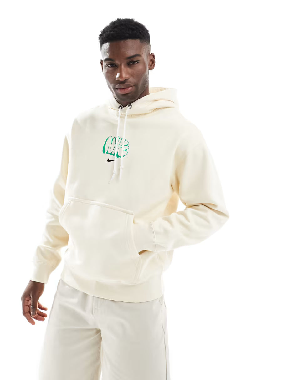 Nike Solo Swoosh Hoodie OFF White
