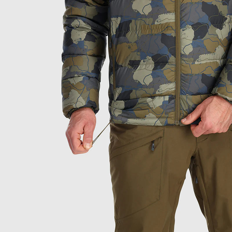 Outdoor Research Coldfront Down Hoodie Loden Camo