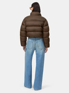Amiri Women's Bones Cropped Down Jacket - Patch