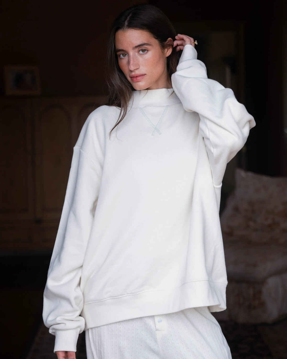 Parke Mockneck Sweatshirt - Embroidery