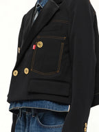 Levi’s X Sacai Denim X Metelasse Twill Jacket