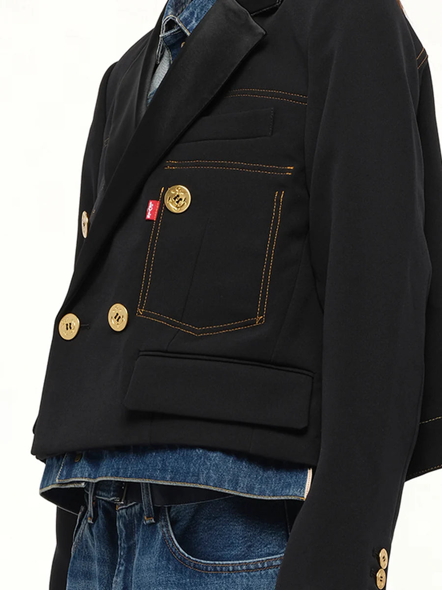 Levi’s X Sacai Denim X Metelasse Twill Jacket