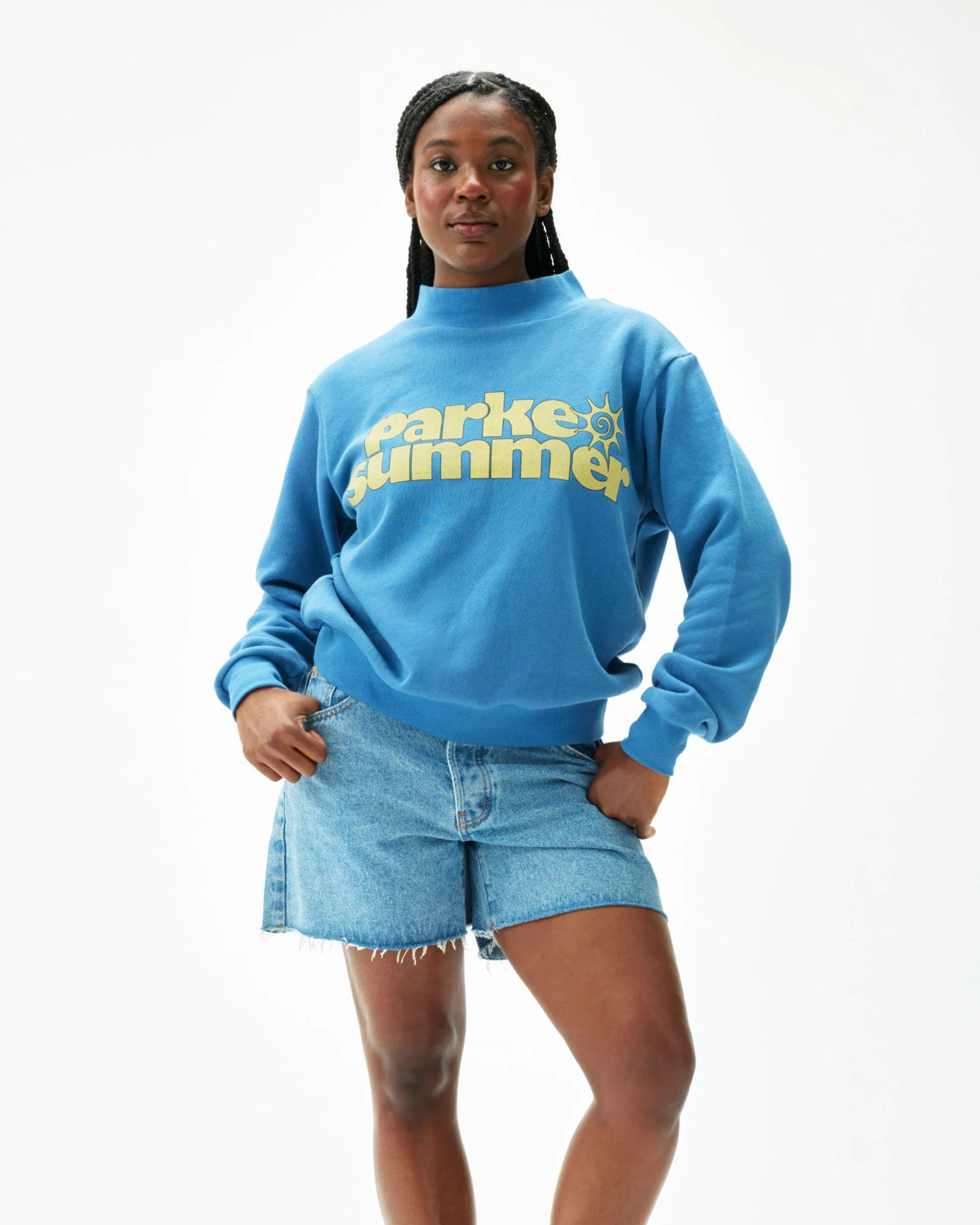 Parke Mockneck Sweatshirt - Embroidery