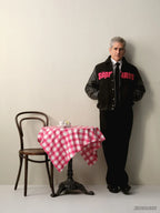 Kith For The Sopranos Varsity Jacket Black