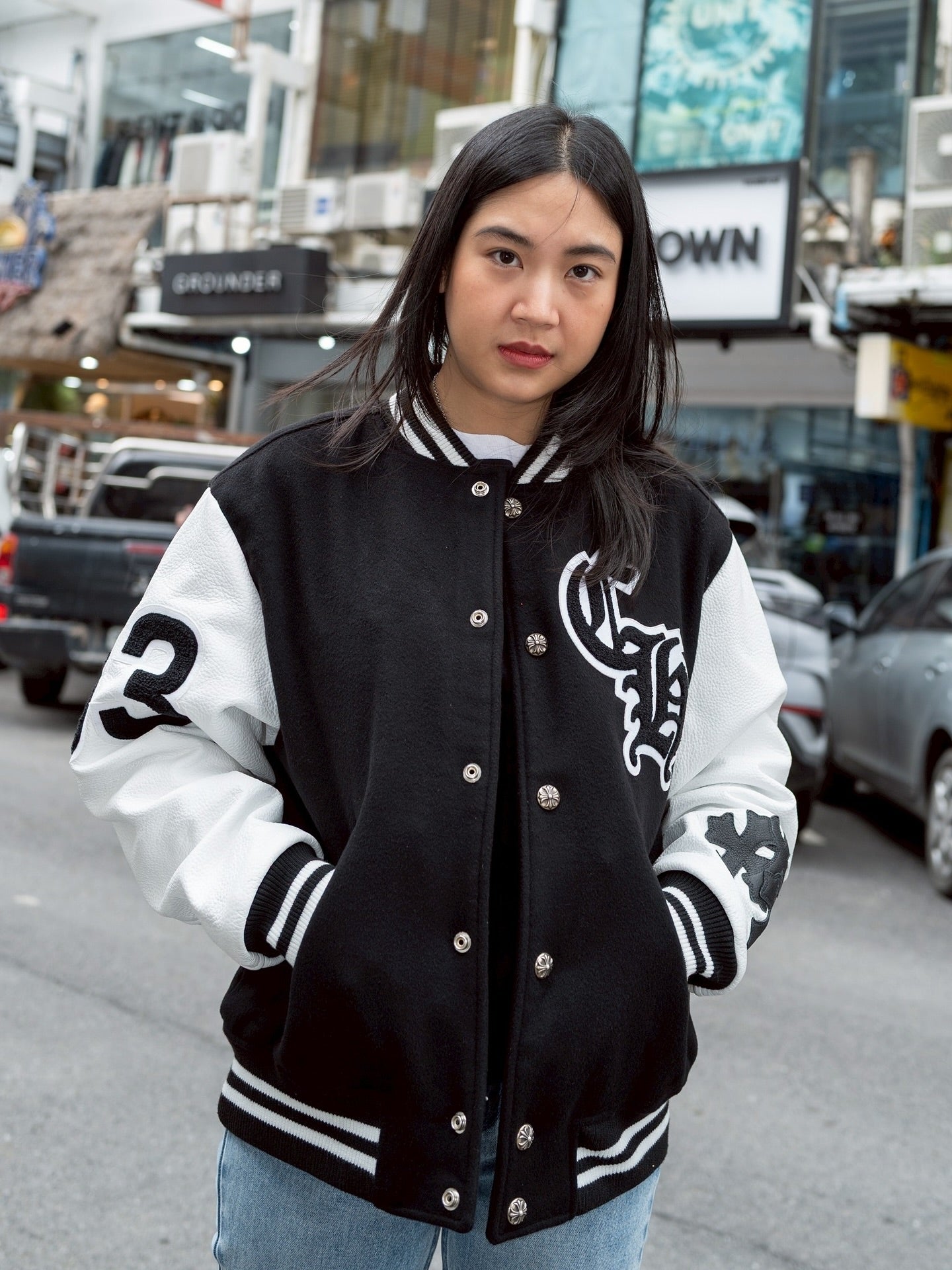 Chrome Hearts Varsity Jacket - Embroidery