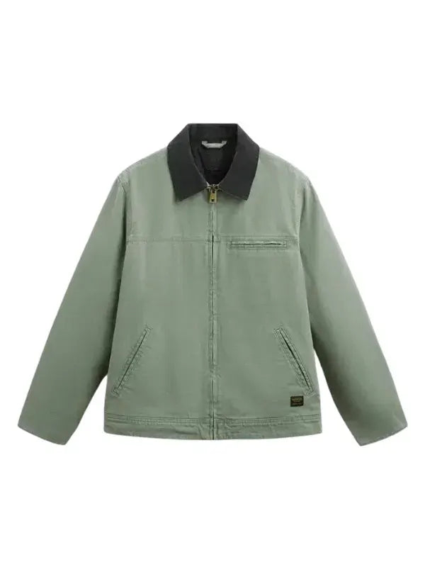56 Days S01 Shyla Green Cotton Jacket