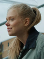 56 Days S01 Shyla Green Cotton Jacket