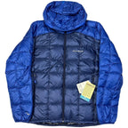 Montbell Bicolor Puffer Jacket Blue