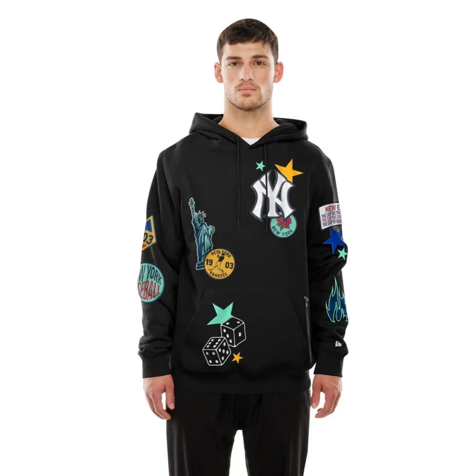 OVO x New Era x New York Yankees Hoodie - Embroidery