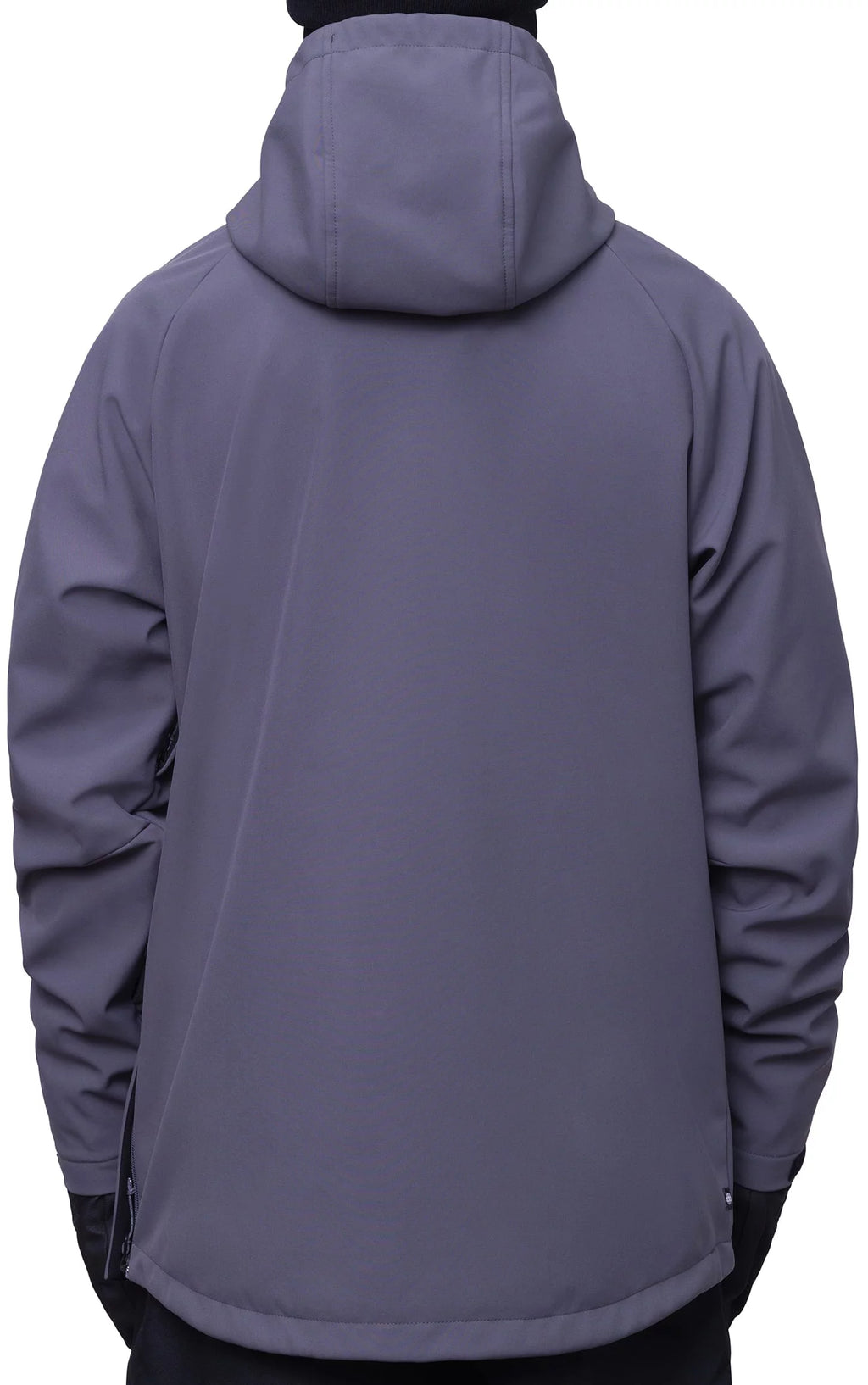 686 Waterproof Hoodie Rhino Grey