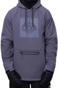 686 Waterproof Hoodie Rhino Grey