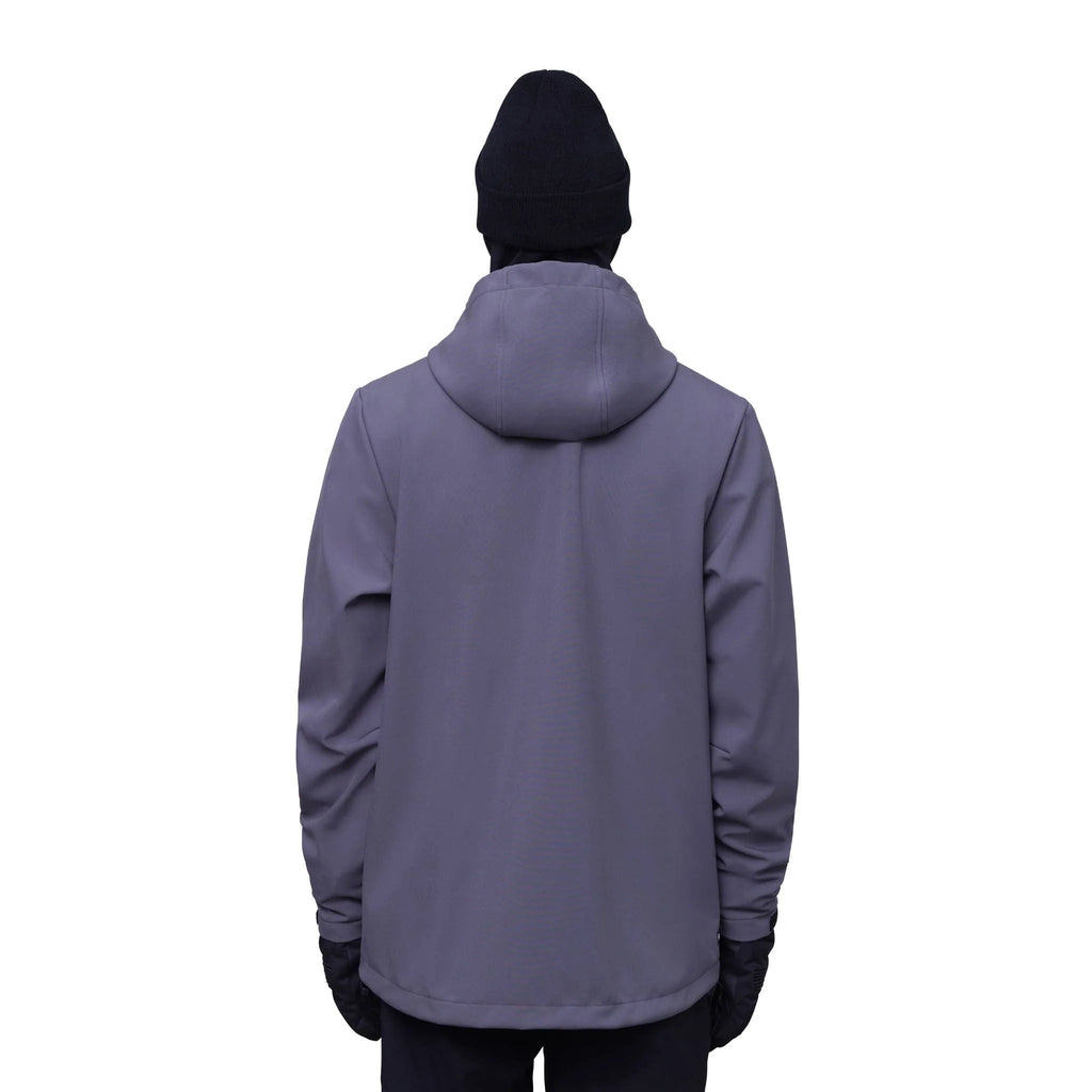 686 Waterproof Hoodie Rhino Grey