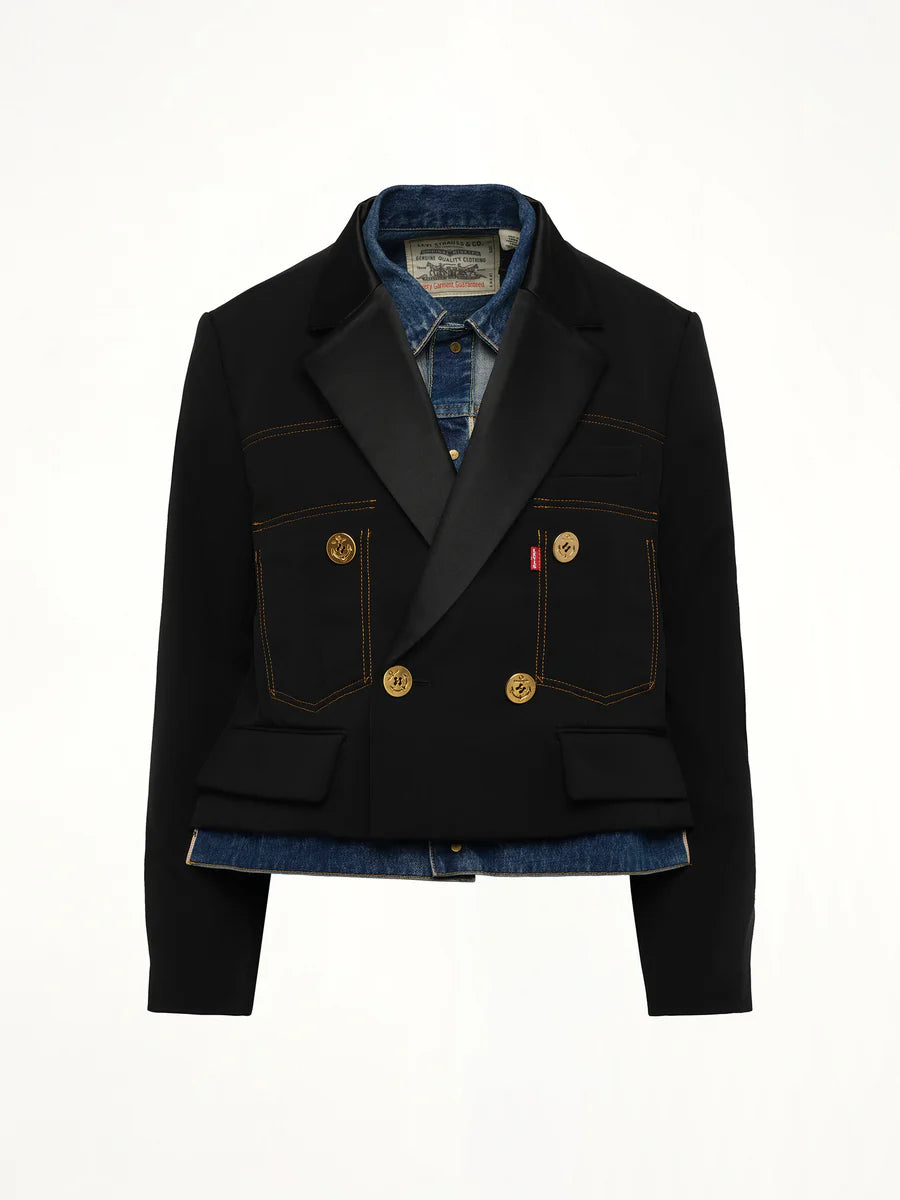 Levi’s X Sacai Denim X Metelasse Twill Jacket