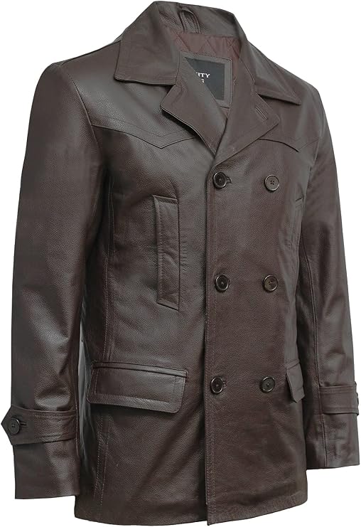 Classic German U Boat Military Cow Jacket