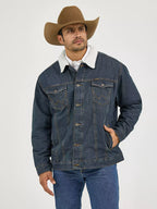 Wrangler Sherpa Lined Denim Jacket