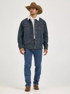 Wrangler Sherpa Lined Denim Jacket