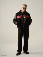 Kith For The Sopranos Varsity Jacket Black