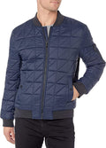 Cotton Quilted Puffer Jacket Men, Blue Zing Apparel