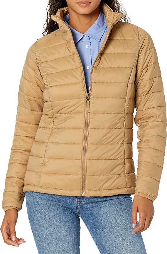 Petite Light Weight Puffer Jacket Women Zing Apparel