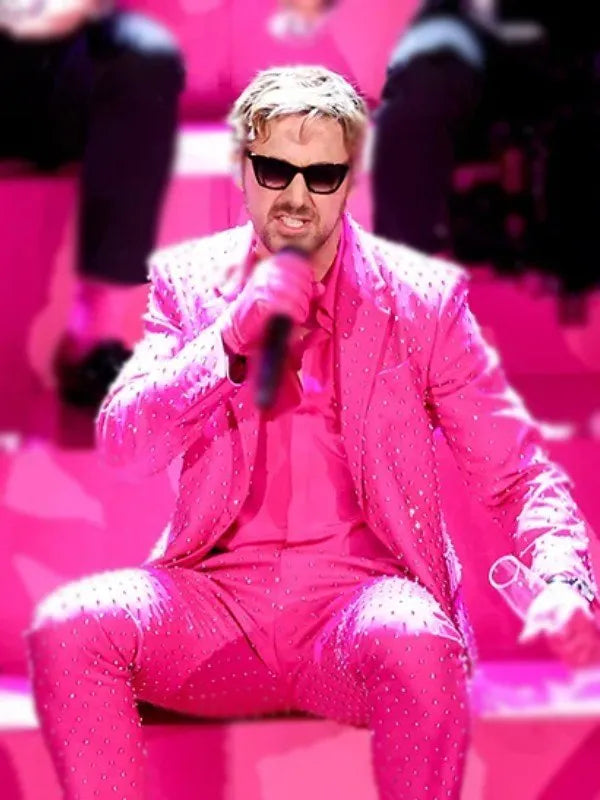 Ryan Gosling Pink Suit