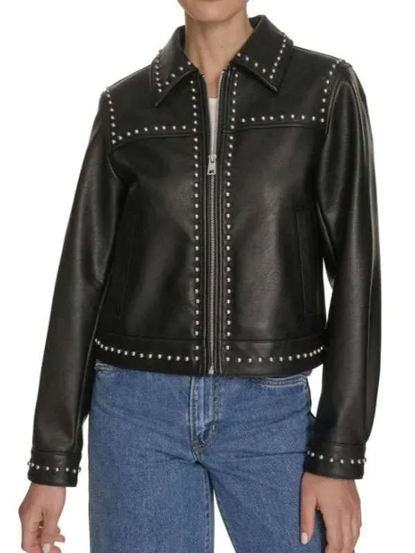 Ruby Ibarra A Night Of Pride Black Leather Jacket