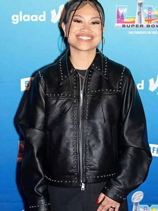 Ruby Ibarra A Night Of Pride Black Leather Jacket