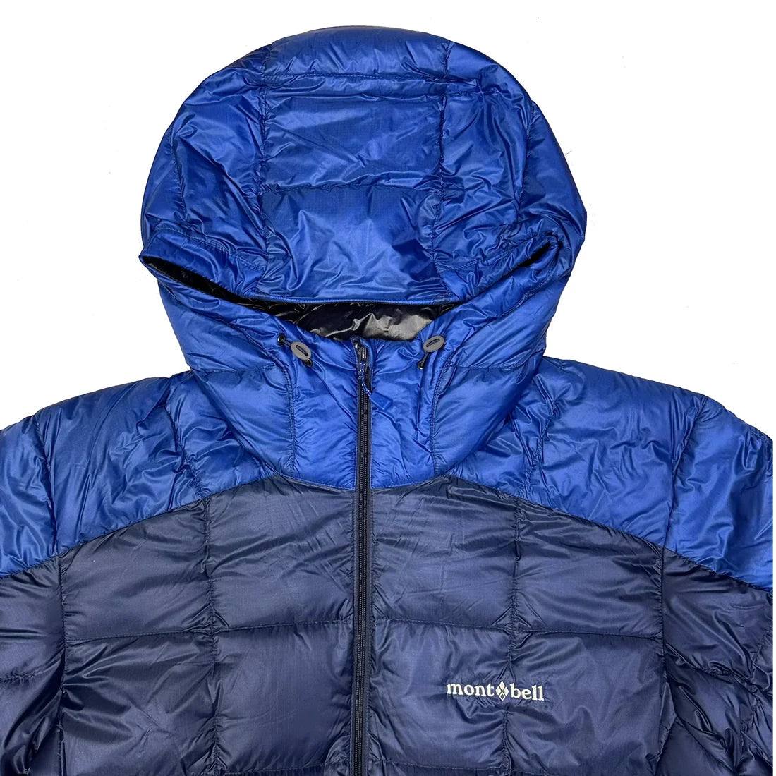 Montbell Bicolor Puffer Jacket Blue