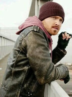 Aaron Paul Leather Jacket