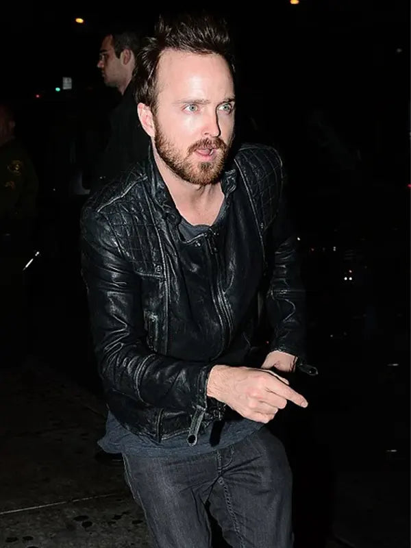 Aaron Paul Leather Jacket