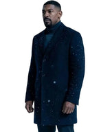 Lanterns 2026 Aaron Pierre Black Wool Coat