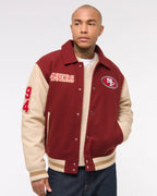 Abercrombie-San-Francisco-49ers-Varsity-Bomber-Jacket