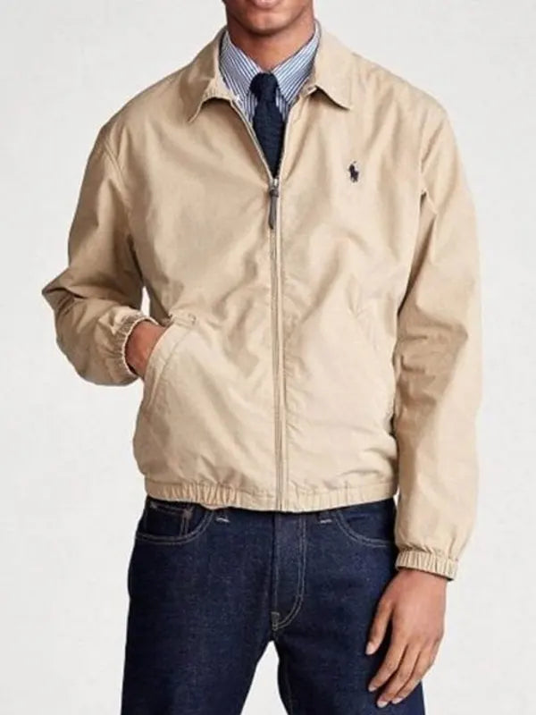 Adam Sandler Hustle Beige Jacket